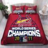 St Louis Cardinals Mlb Baseball National League Sport Bedding Set Duvet Cover D New Luxury Twin Full Queen King Size Comforter Cover