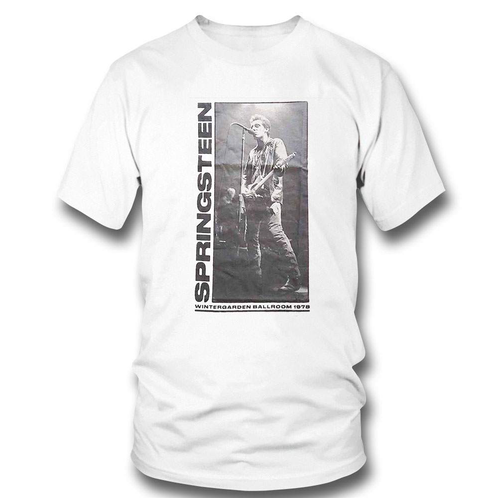 Bruce Springsteen Wintergarden Photo Best T Shirt