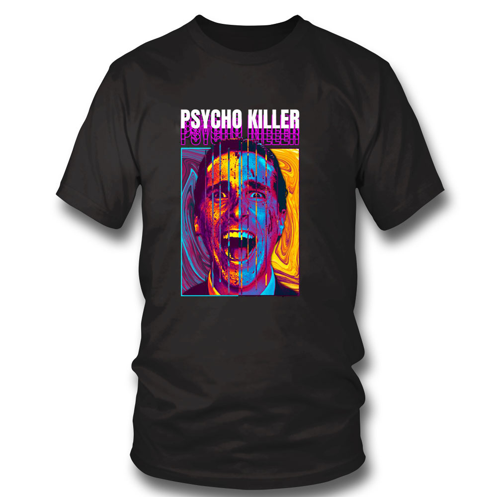 American Psycho Shirt Killer Abstract Painting Shirt Sweatshirt, Tank Top, Ladies Tee