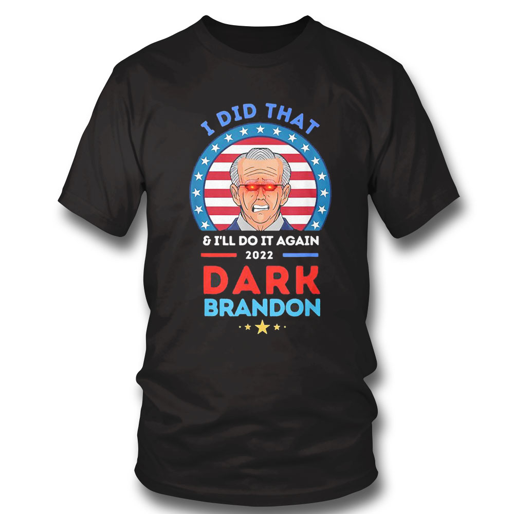 Dark Brandon Joe Biden Usa Flag T-shirt