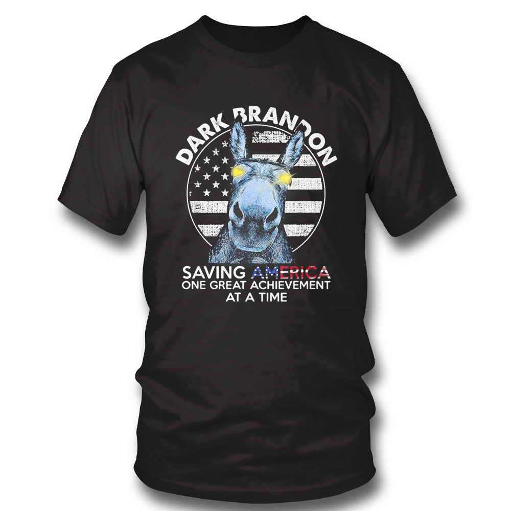 Donkey Dark Brandon Saving America Political T Shirt