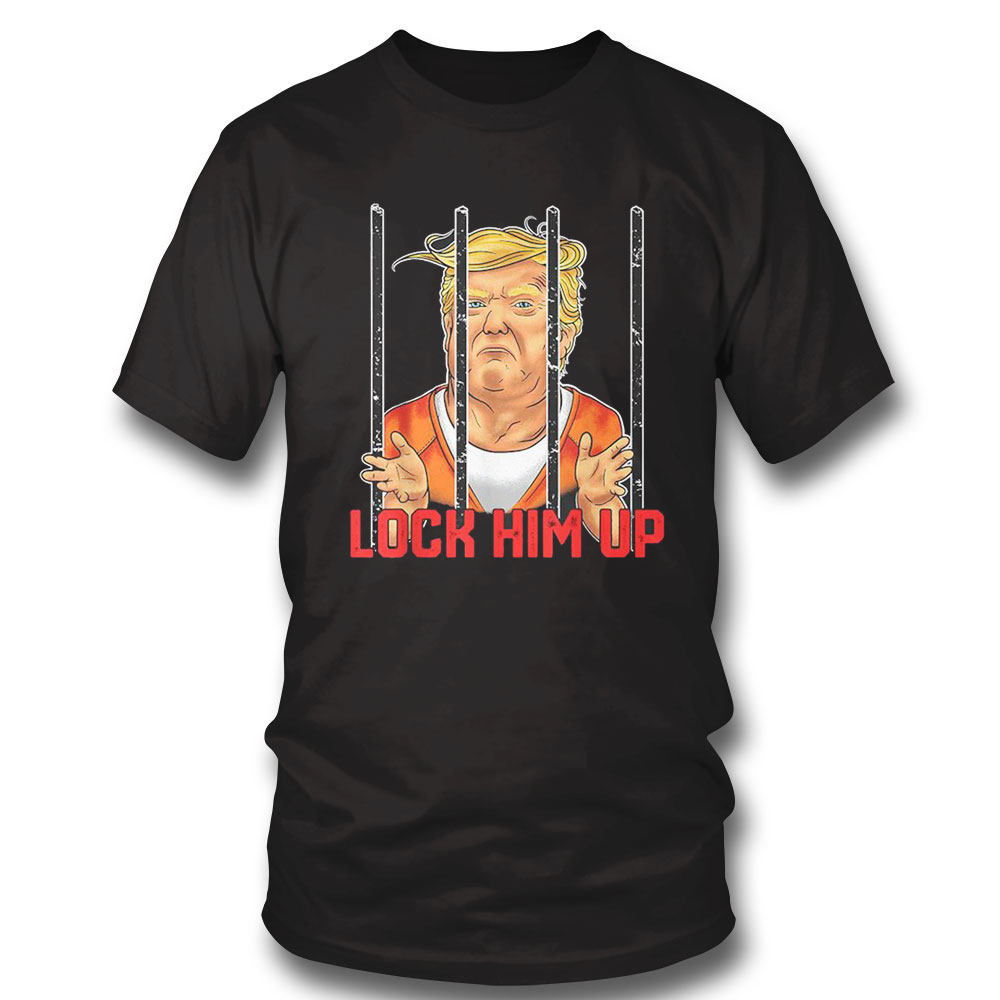 Fbi Raids Trumps Mansion Lock Him Up Anti Trump Shirt Long Sleeve, Ladies Tee