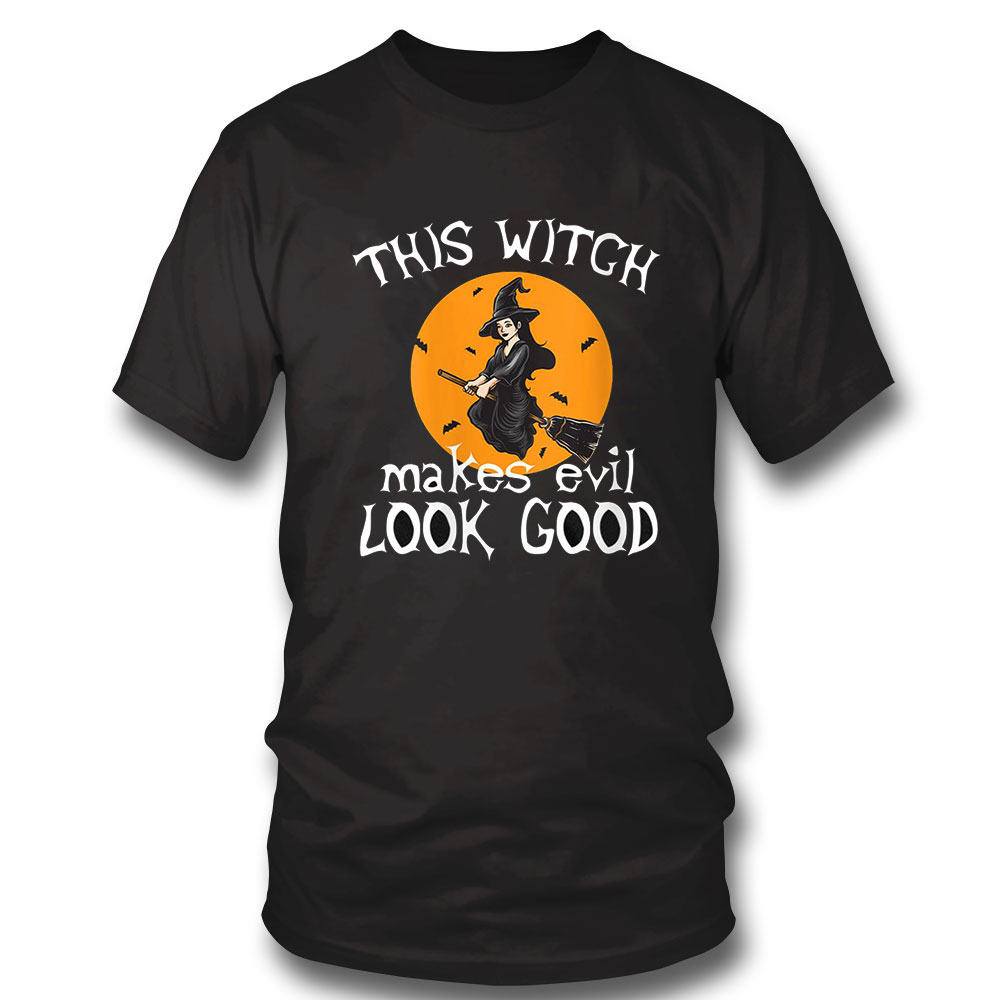 Funny Halloween Shirt Unicorn In A Witch Costume Halloween Sweatshirt, Tank Top, Ladies Tee