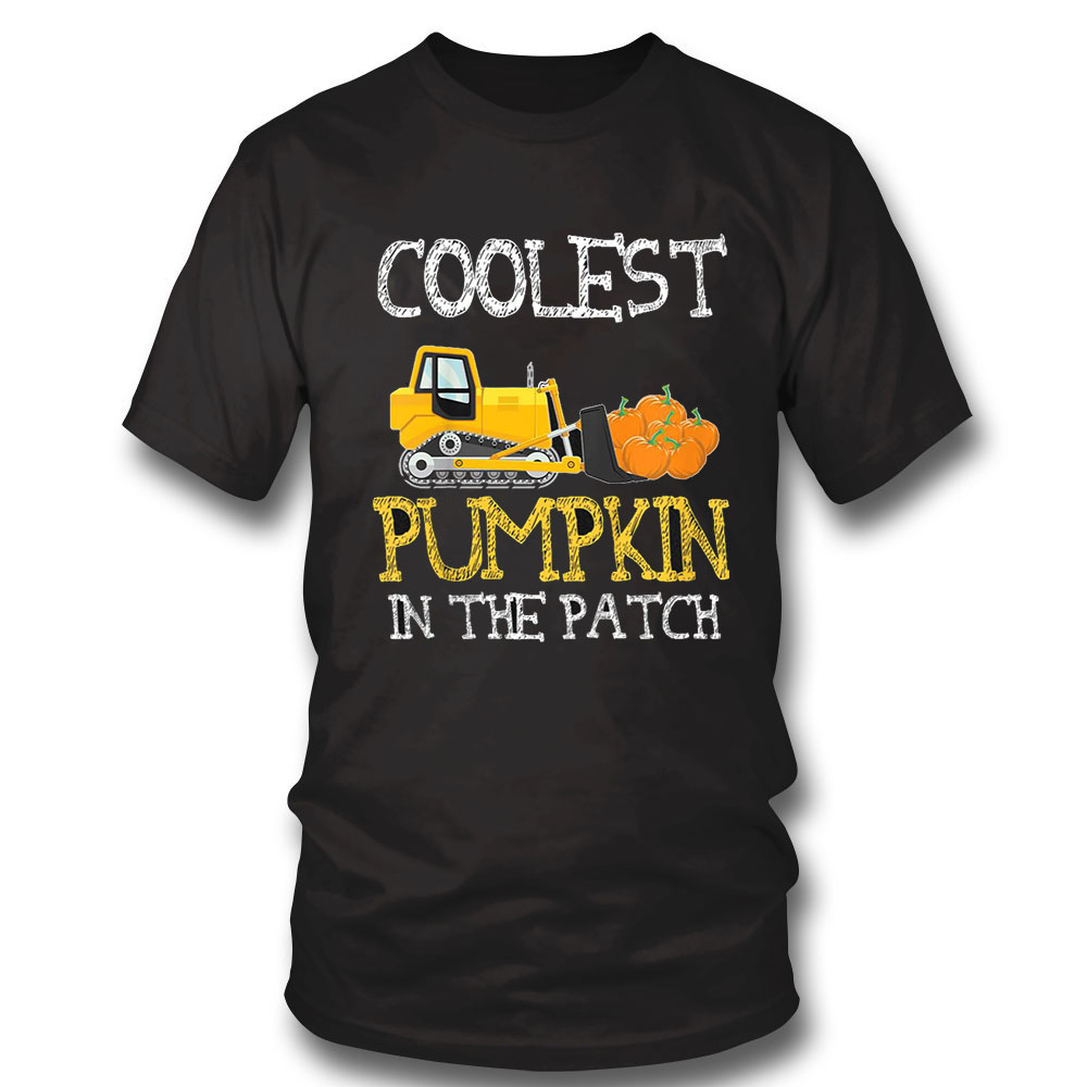 Funny Thanksgiving Shirt Kids Thanksgiving Boys Shirt Funny Coolest Pumpkin In The Patch