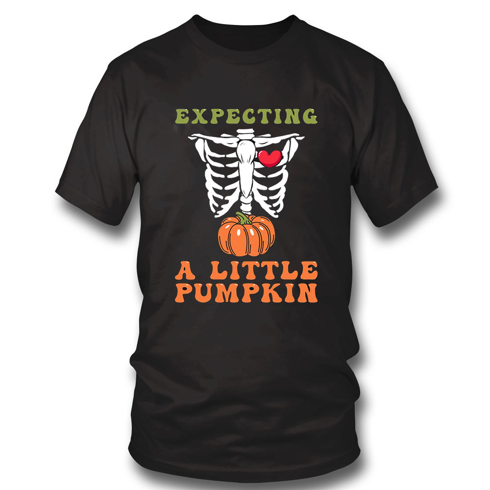 Halloween Pregnancy Shirt Expecting Pumpkin Funny Halloween Maternity Announcement