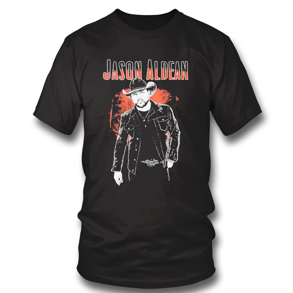 Jason Aldean Vintage 2022 Shirt Longsleeve, Ladies Tee