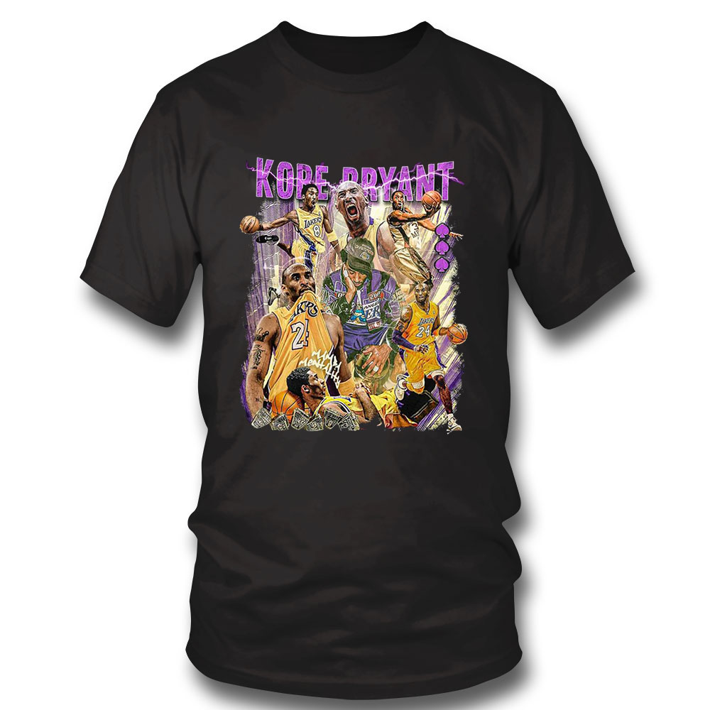 Kobe Bryant Shirt Basketball Player Kobe Bryant Vintage Sweatshirt, Tank Top, Ladies Tee