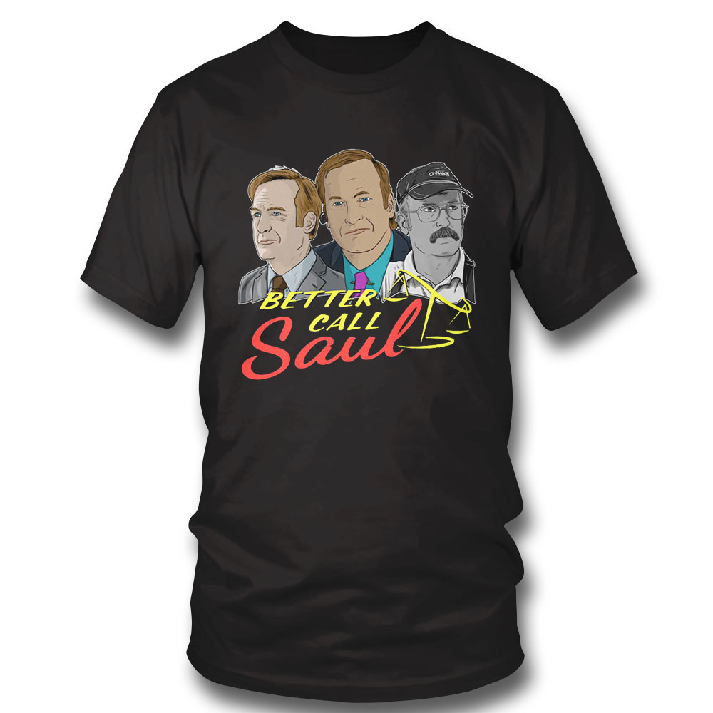 The Many Faces Of Better Call Saul Goodman T Shirt