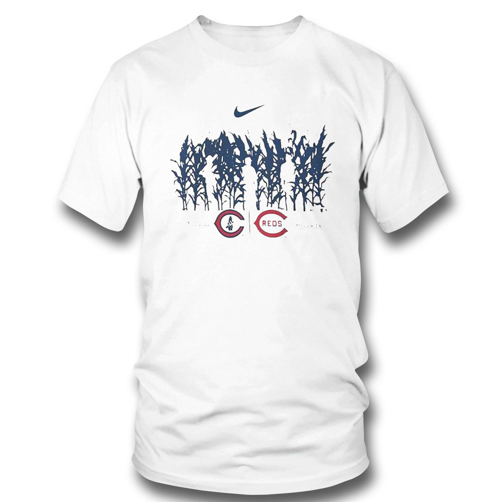 Chicago Cubs Vs Cincinnati Reds Nike 2022 Field Of Dreams Cornfield Shirt  Long Sleeve, Ladies Tee