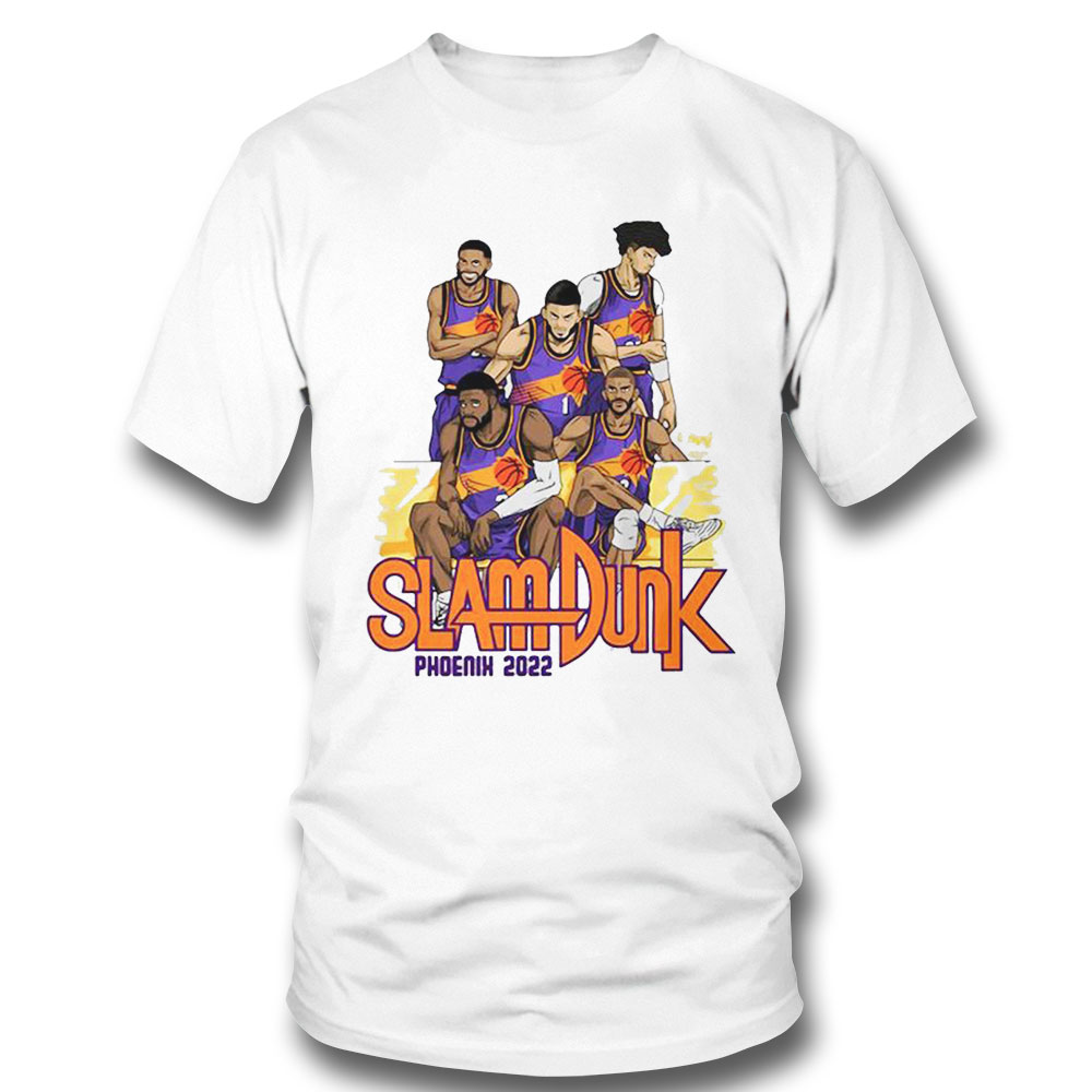 Phoenix Suns Slam Dunk 2022 Shirt Long Sleeve, Ladies Tee