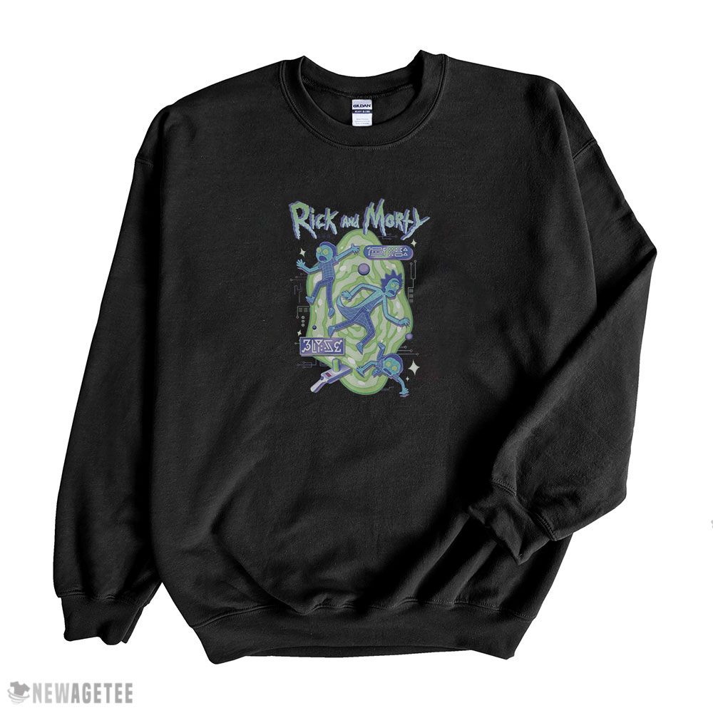 Rick And Morty Portal T Shirt Hoodie, Long Sleeve, Tank Top