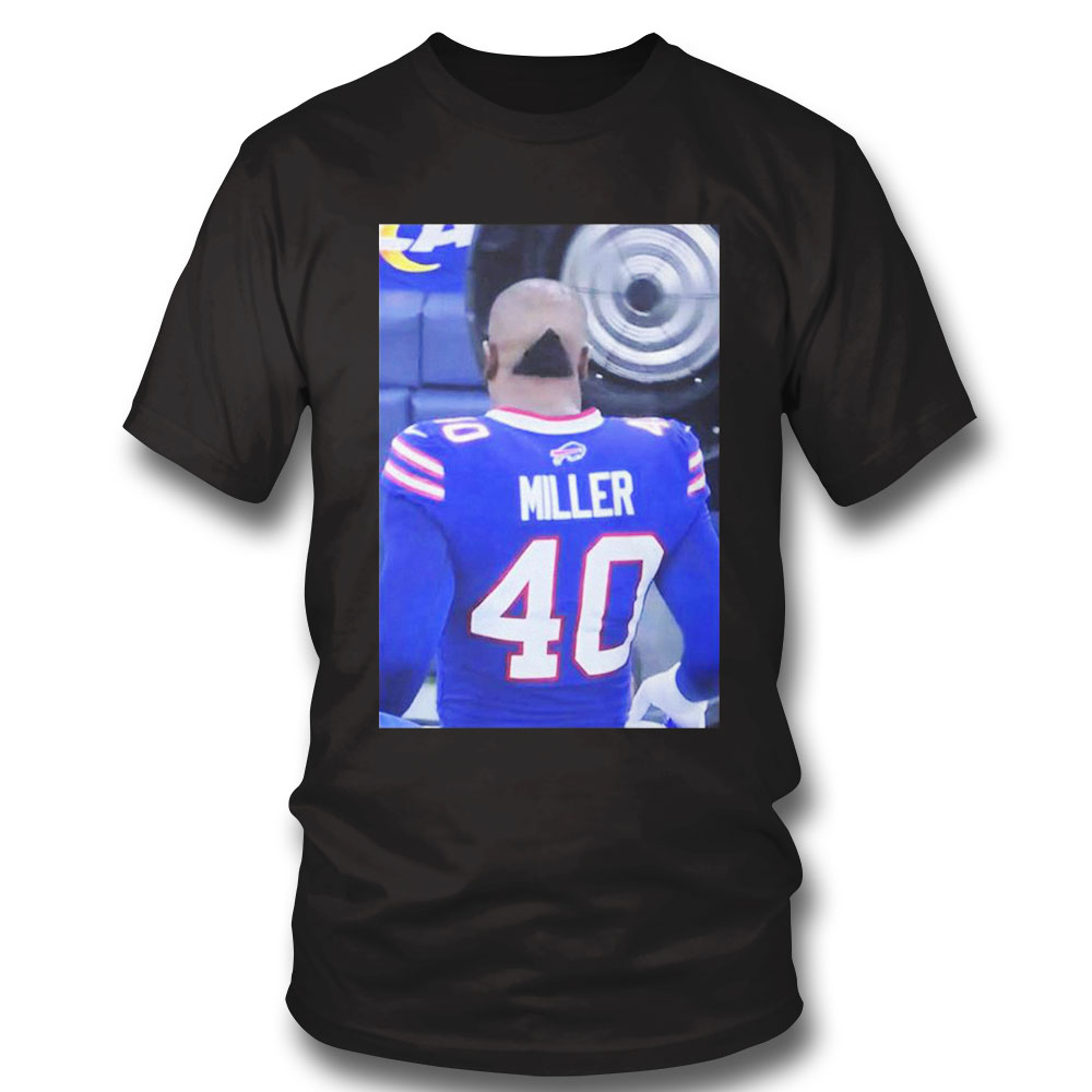 Buffalo Bills Von Miller Sporting A New Haircut-shirt Sweatshirt, Tank Top, Ladies Tee