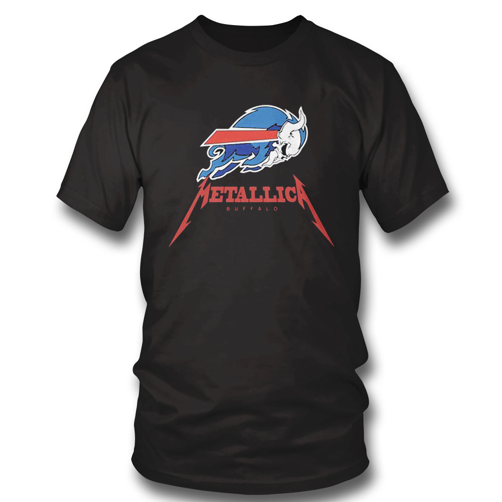 Buffalo Metallica X Buffalo Bills T-shirt Hoodie, Long Sleeve, Tank Top