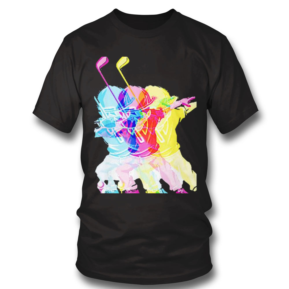 Dabbing Golf Player Golfer Golfing Shirt