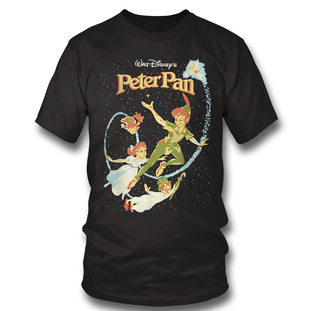 Disney Peter Pan Darling Flight Vintage Graphic T Shirt T Shirt Hoodie, Long Sleeve, Tank Top