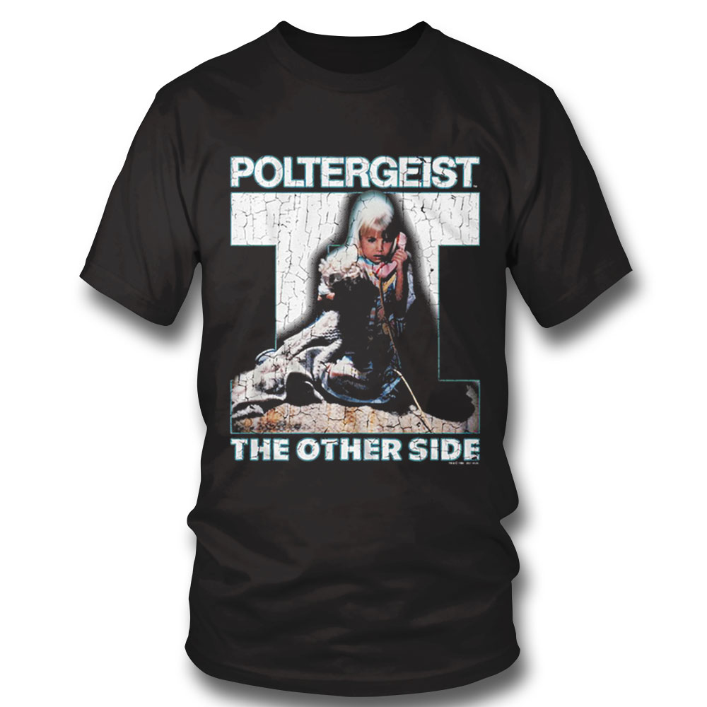 Distressed Poltergeist Ii T Shirt Long Sleeve, Ladies Tee