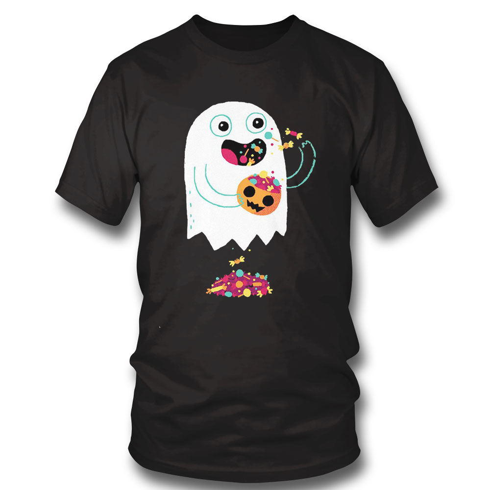 Ghost Candy Disneyland Halloween Shirts Long Sleeve, Ladies Tee