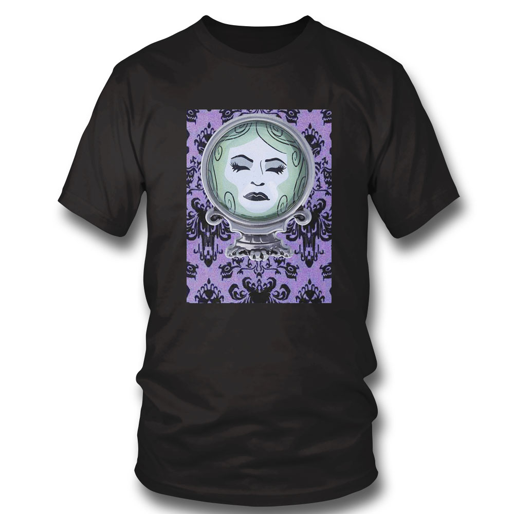 Haunted Mansion Purple Wallpaper Disneyland Halloween Shirt