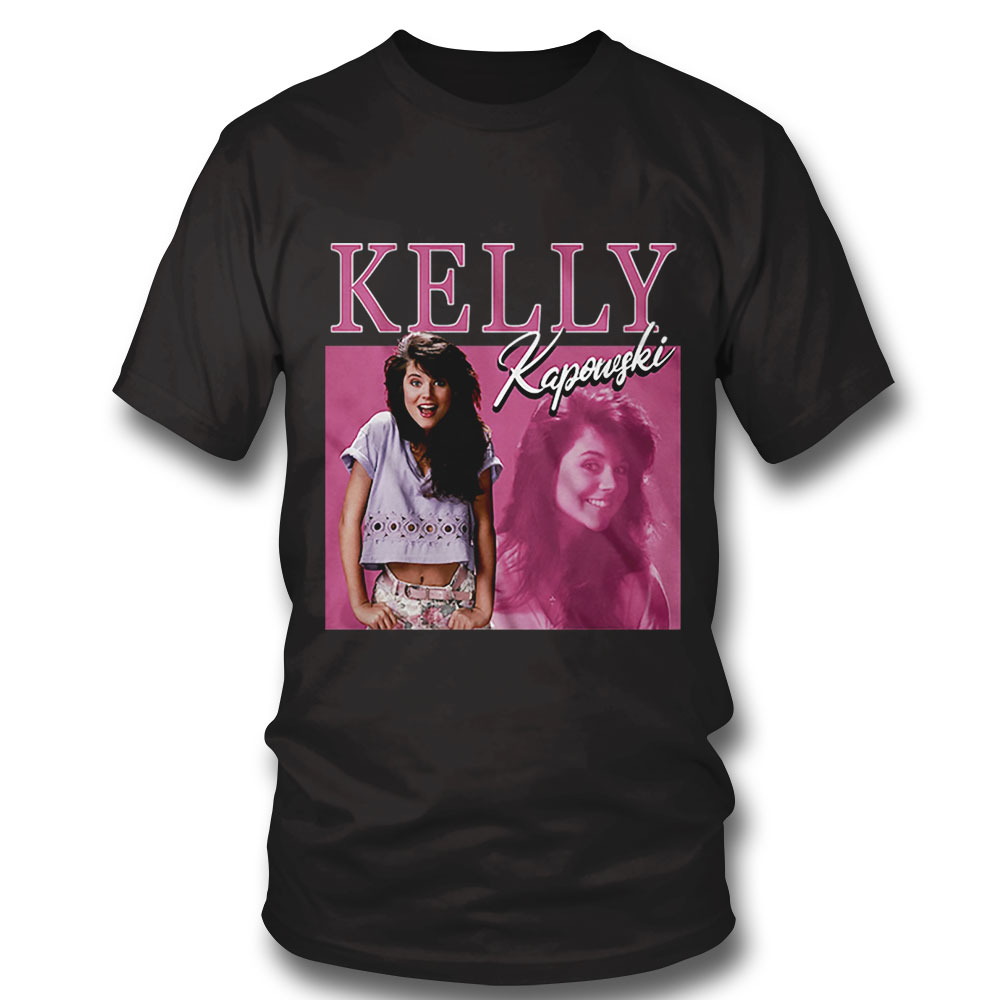 Kelly Kapowski Glamour Photo Saved By The Bell T Shirt Sweatshirt, Tank Top, Ladies Tee