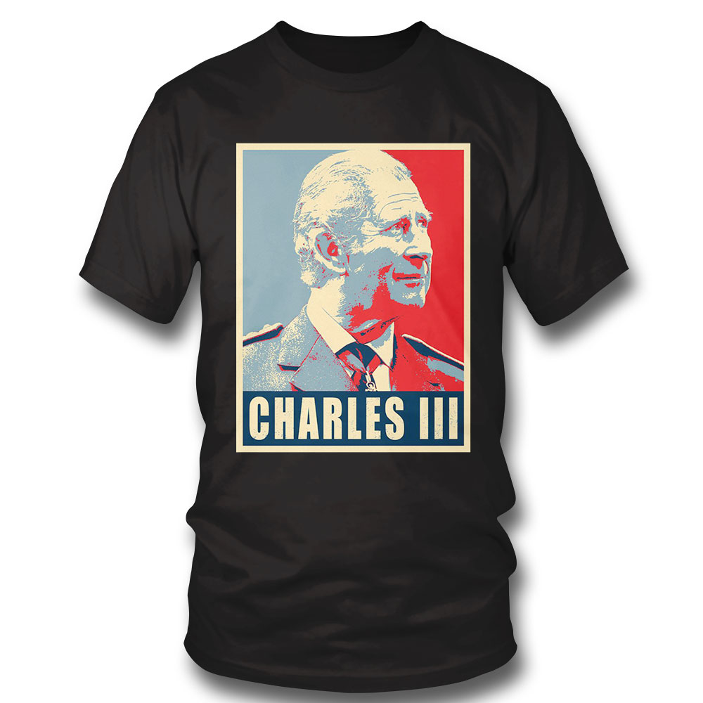 King Of Britain King Charles Iii T-shirt Long Sleeve, Ladies Tee