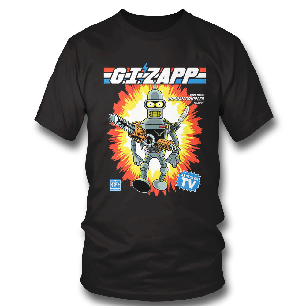 Orphan Crippler Gizapp Futurama T-shirt Long Sleeve, Ladies Tee