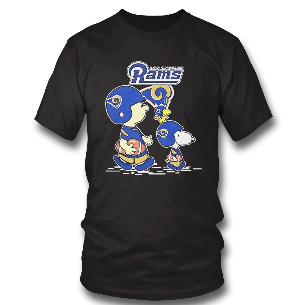 Peanuts Characters Los Angeles Rams T-shirt Hoodie, Long Sleeve, Tank Top