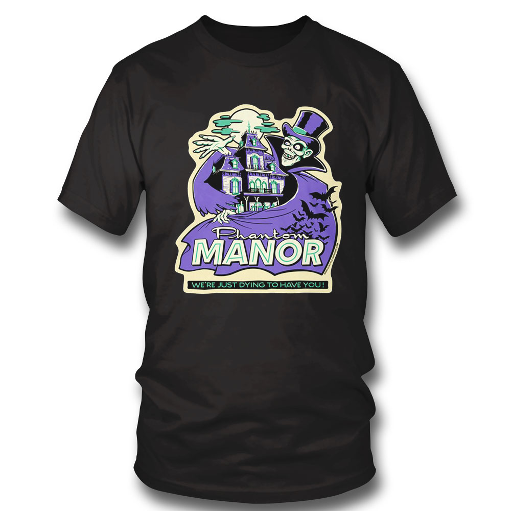 Phantom Manor Purple Disneyland Halloween Shirt