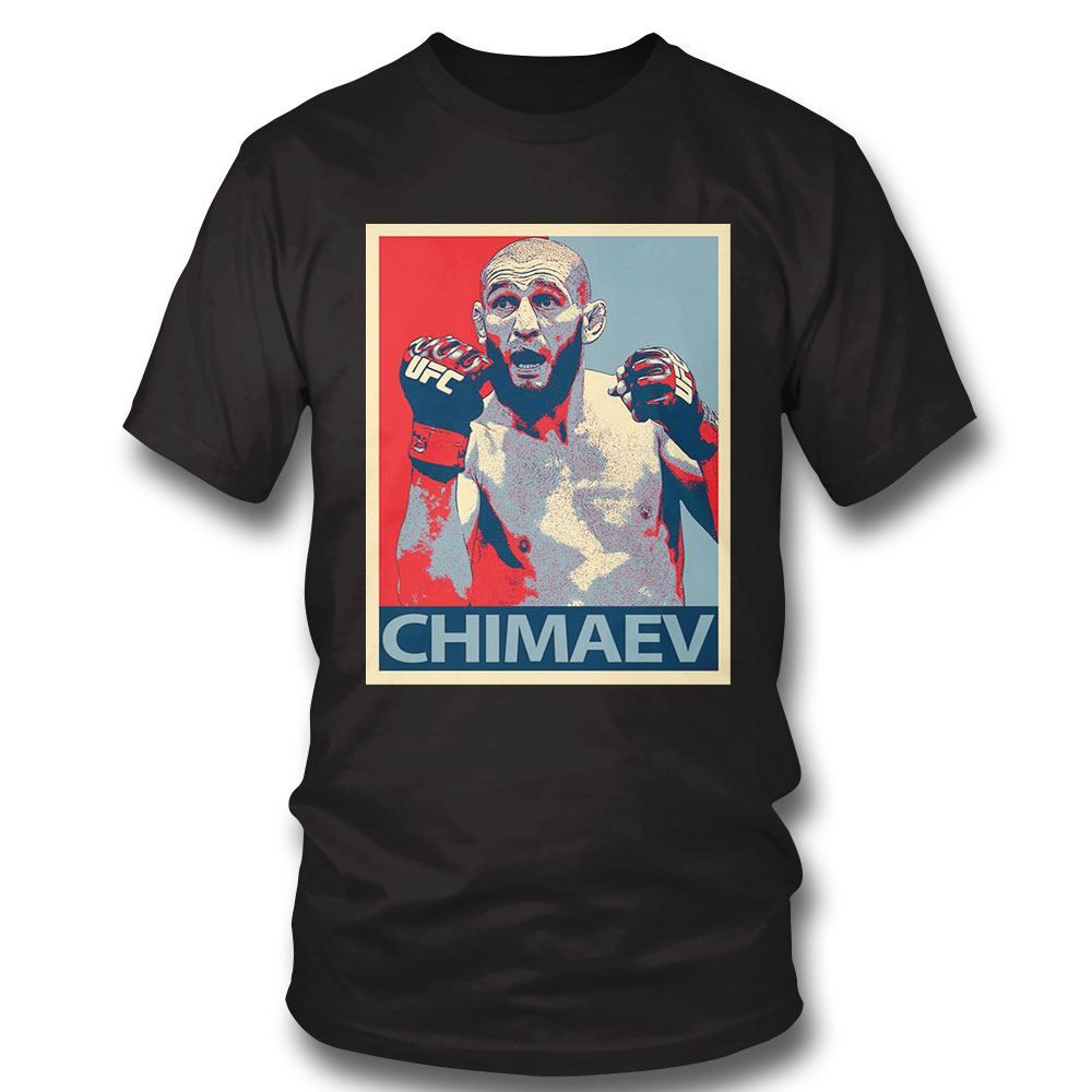 Potrait Art Khamzat Chimaev T-shirt Hoodie, Long Sleeve, Tank Top