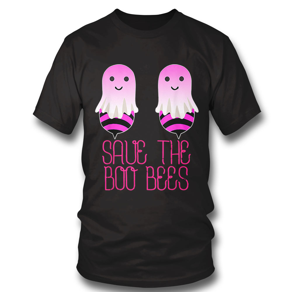 Save The Boobees Boo Bees Breast Cancer Halloween Women T Shirt Sweatshirt, Tank Top, Ladies Tee