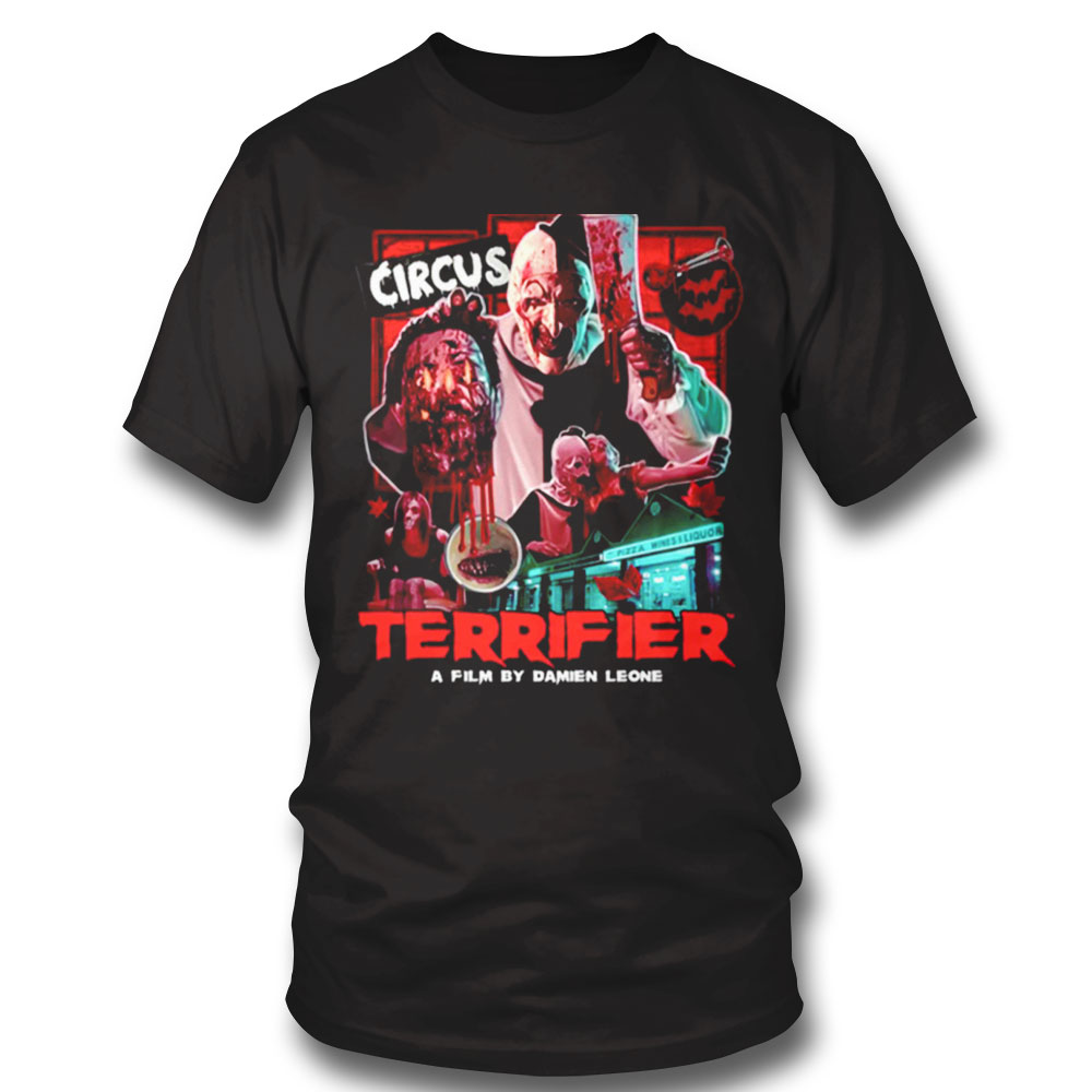 Terrifier Chop Em Circus Halloween Terrifier 2 Shirt Long Sleeve, Ladies Tee