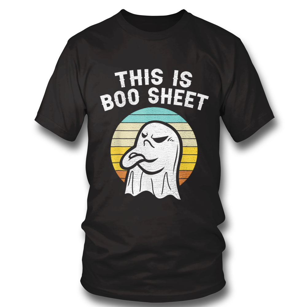 This Is Boo Sheet Ghost Retro Halloween Costume Men Women T Shirt Trungten F1zrz Sweatshirt, Tank Top, Ladies Tee