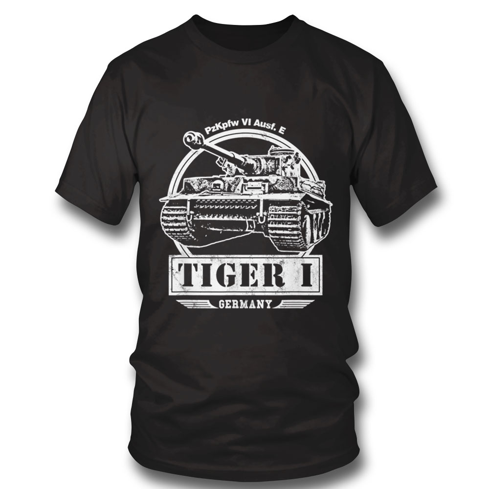 Tiger I Ww2 Tank T Shirt Long Sleeve, Ladies Tee