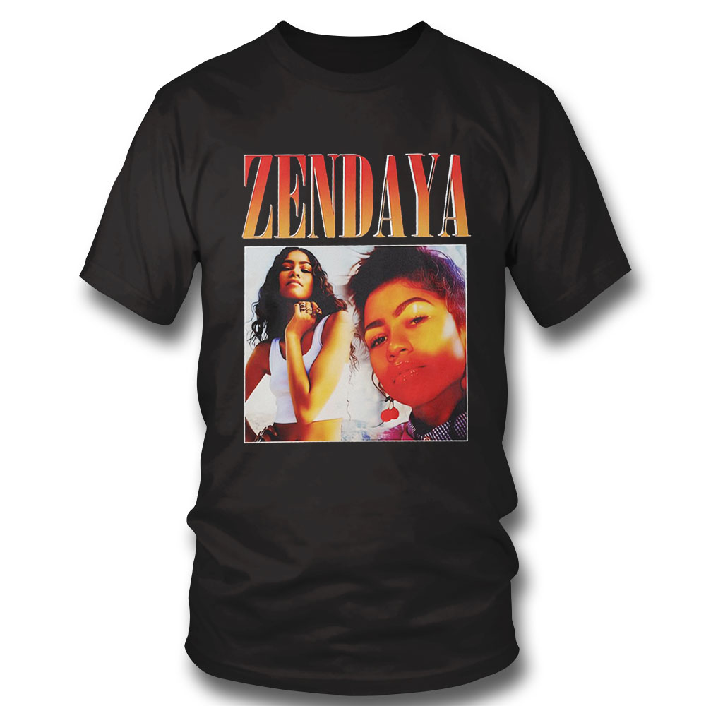 Zendaya Vintage Bootleg 90s T-shirt Long Sleeve, Ladies Tee