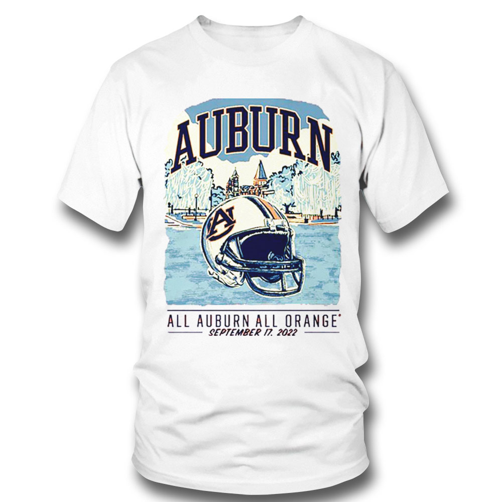Auburn Tigers All Auburn All Orange 2022 Shirt Hoodie, Long Sleeve, Tank Top