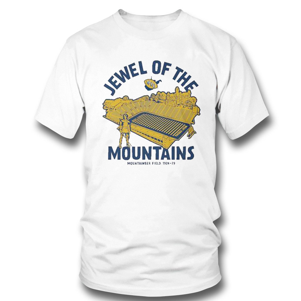 Jewel Of The Mountains Vintage Wvu Football Shirt