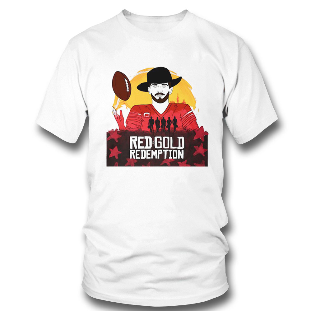 Jimmy G Red And Gold Redemption Shirt