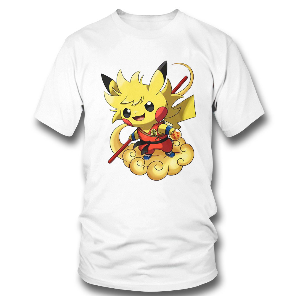 Pika Pika Son Goku Pikachu Dragon Ball Unisex T-shirt Sweatshirt, Tank Top, Ladies Tee