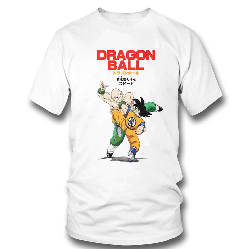 Tien Shinhan Vs Son Goku Dragon Ball Manga Cover Art Unisex T-shirt Hoodie, Long Sleeve, Tank Top