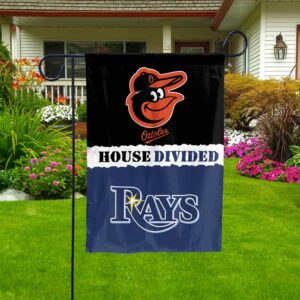Garden Flag Baltimore Orioles vs Tampa Bay Rays