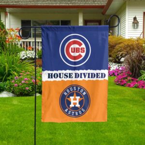 Garden Flag Chicago Cubs vs Houston Astros