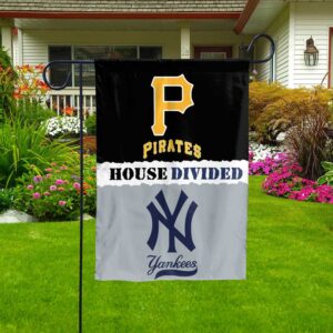 Garden Flag Pittsburgh Pirates vs New York Yankees