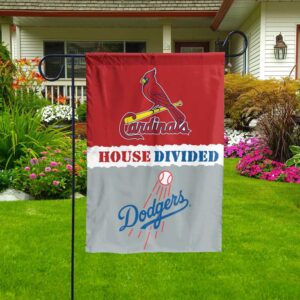 Garden Flag St. Louis Cardinals vs Los Angeles Dodgers