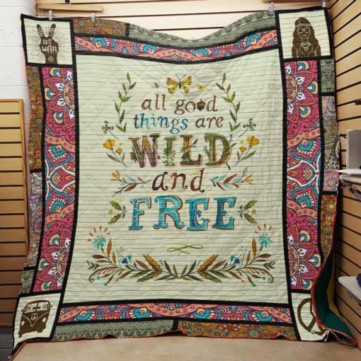A Perfectly Put Together Mess Hippie Fleece Quilt Blanket Comfortable