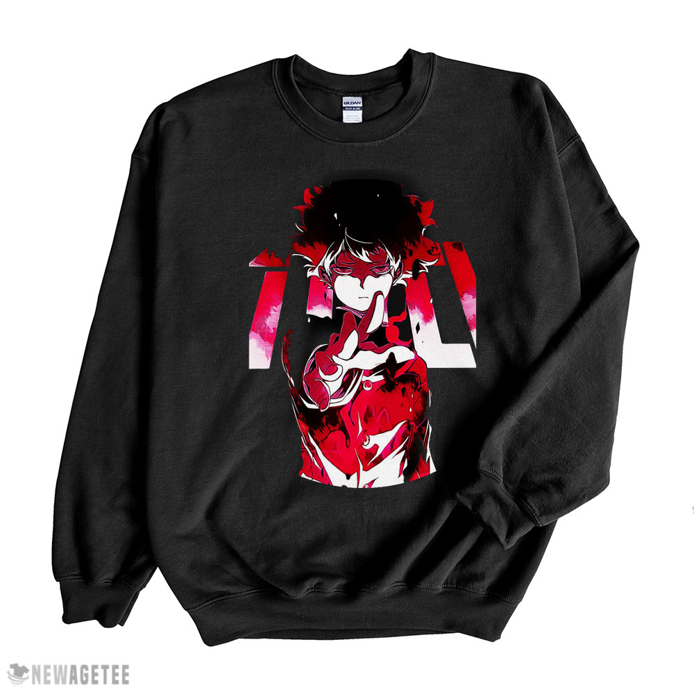 Arataka Reigen Mob Psycho 100 T-shirt Long Sleeve, Ladies Tee