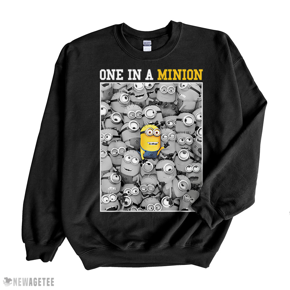 Despicable Me Minions One In A Minion Color Pop Portrait T Shirt Sweatshirt, Tank Top, Ladies Tee