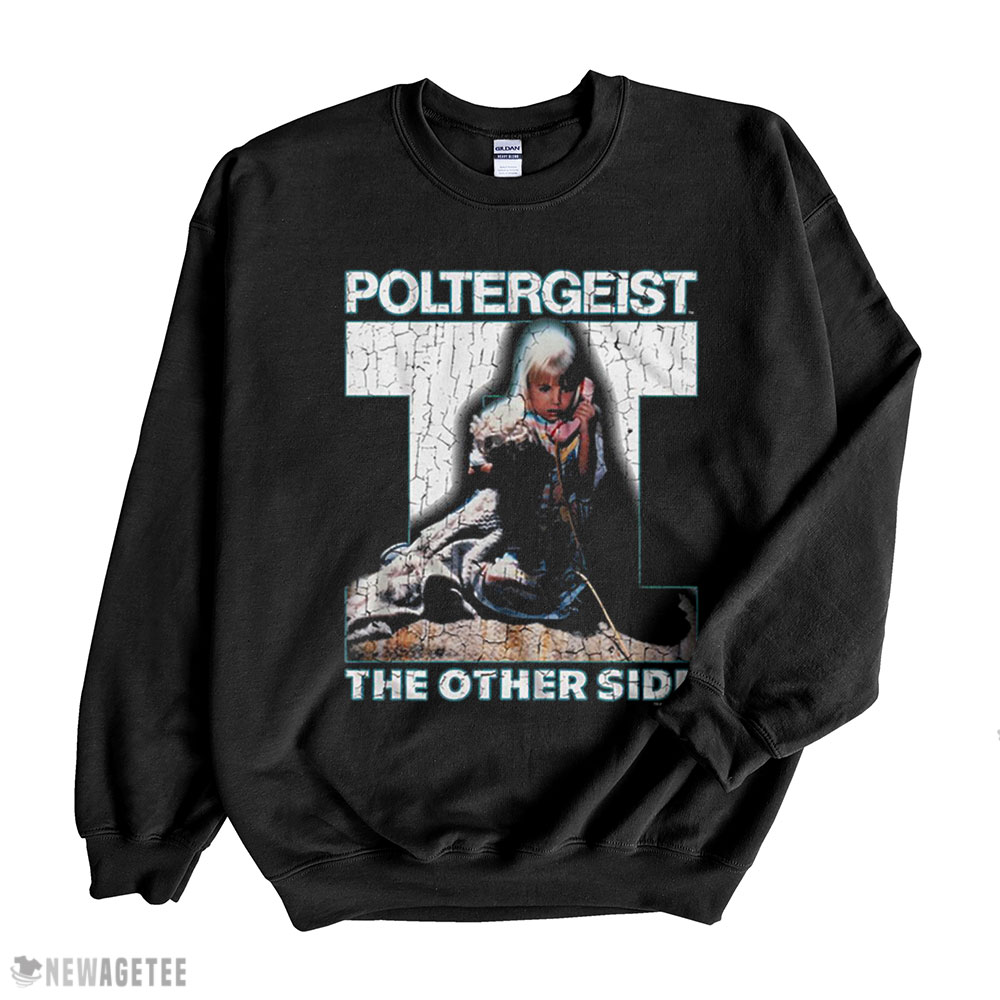 Distressed Poltergeist Ii T Shirt Long Sleeve, Ladies Tee