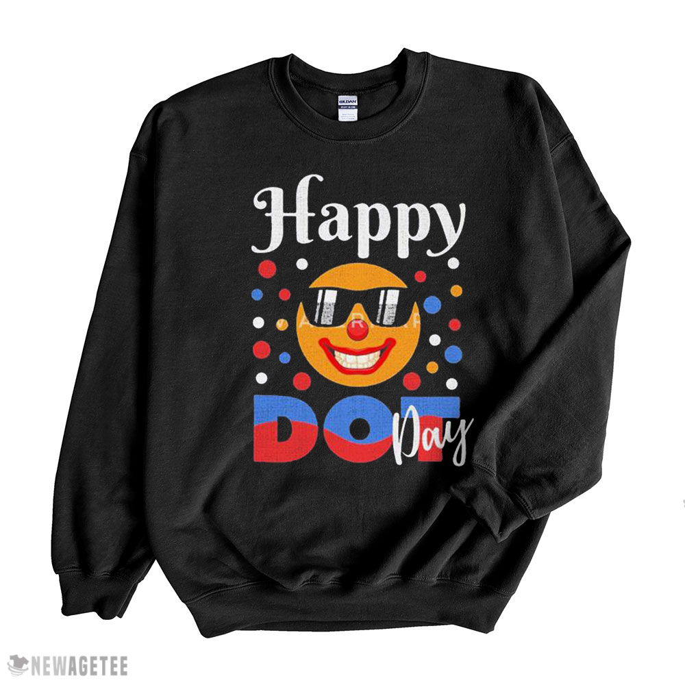 Happy Dot Day International Dot Day Colorful Do T-shirt Long Sleeve, Ladies Tee