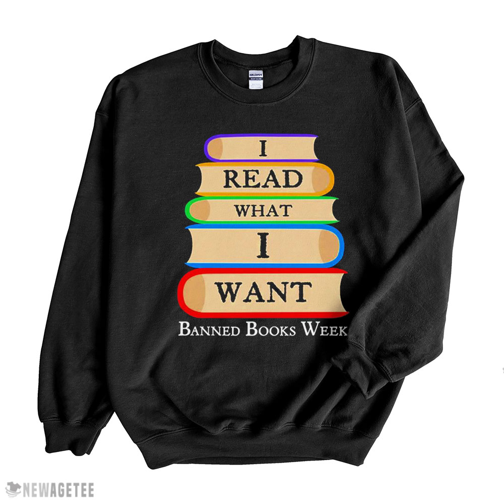 I Read What I Want Banned Books Week Jason Rogers Shirt