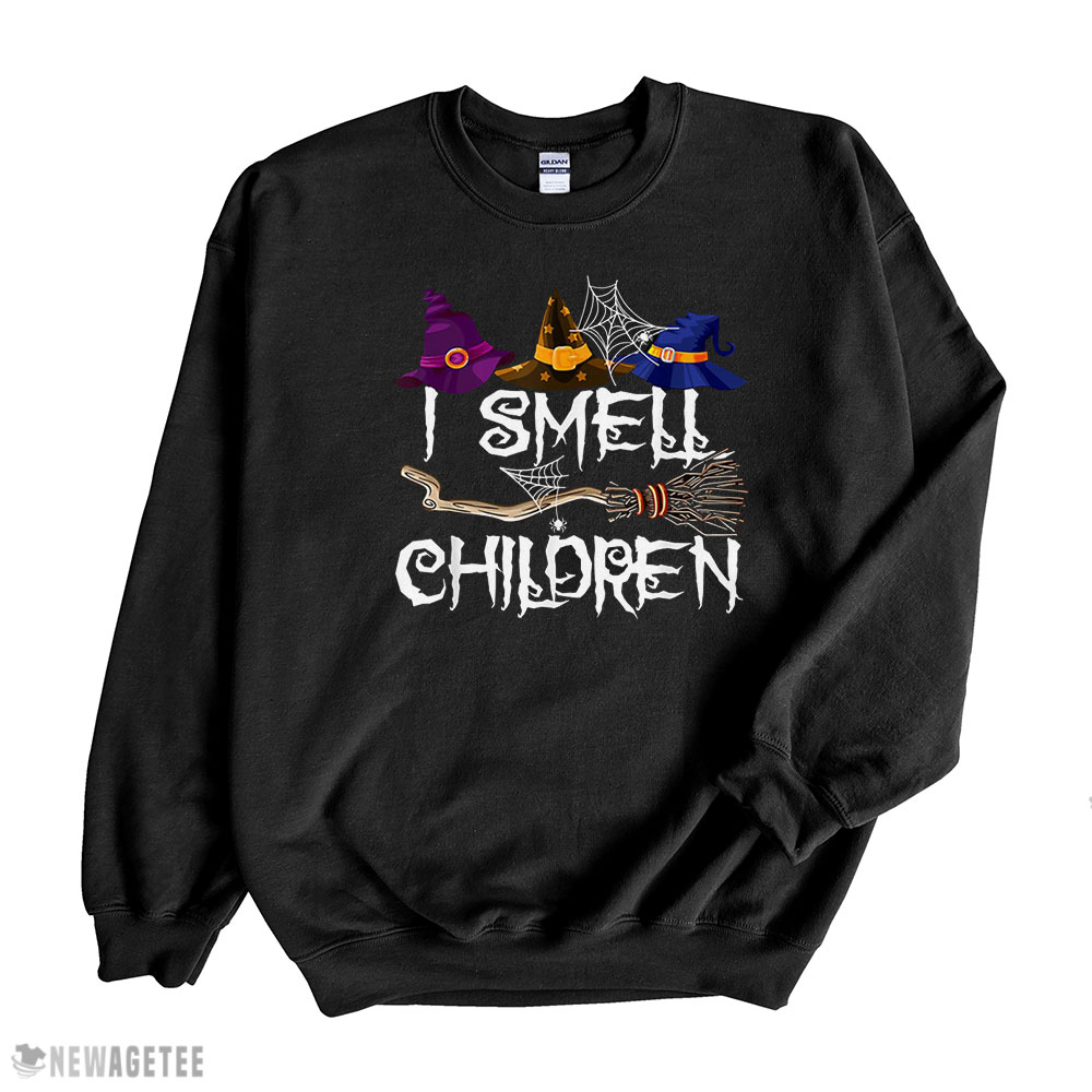 I Smell Children Costume Funny Halloween T-shirt Long Sleeve, Ladies Tee