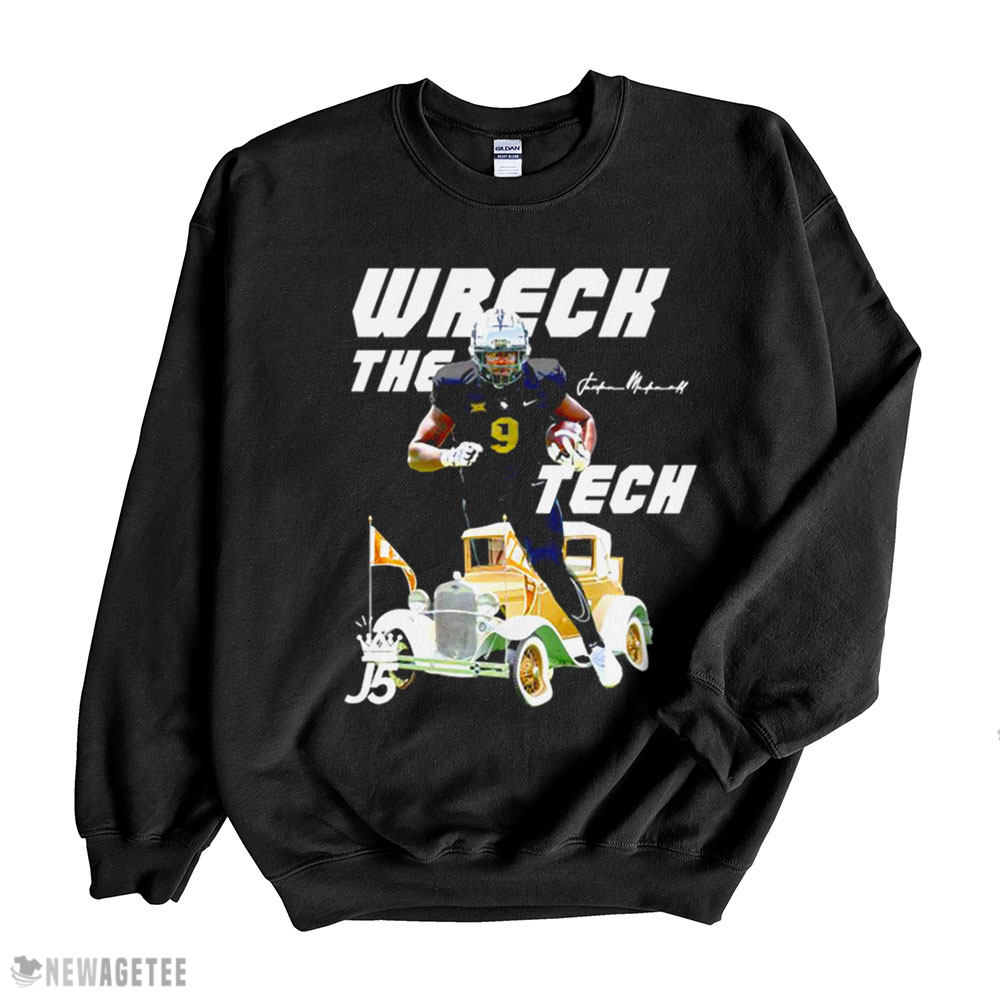 Wreck The Tech Jordan Mcdonald Ucf Knights Shirt